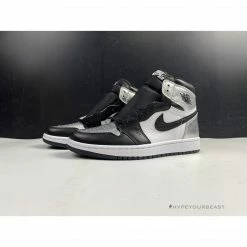 Hypeyourbeast Air Jordan 1 Retro High Silver Toe