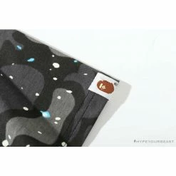 Hypeyourbeast Clothes BAPE Baby Milo Galaxy Astronaut Luminous Tee Shirt 'BLACK'