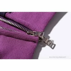 Hypeyourbeast BAPE Shark Head Classic Embroidered Camouflage Zip-Up Hoodie 'PURPLE' Clothes