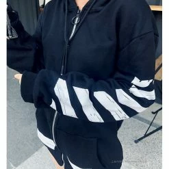 HypeYourBeast Off White Hoodie Black & White