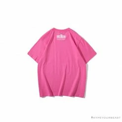 Hypeyourbeast Clothes BAPE Baby Milo Sesame Street Carp Streamer Tee Shirt 'PINK'