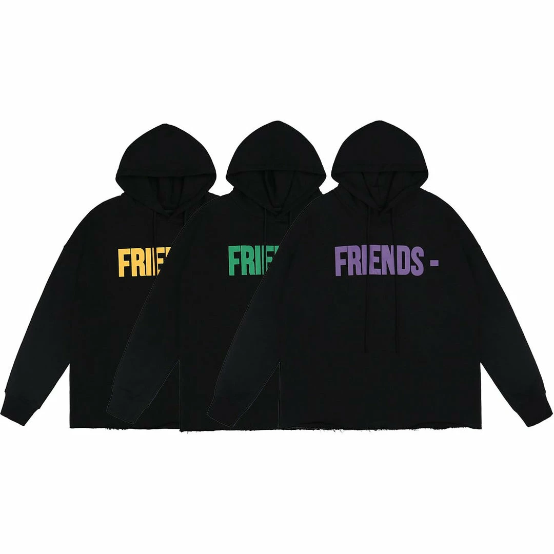 HypeYourBeast Hoodies & Jackets Vlone Purple And Black Friends Hoodie 5 HypeYourBeast Hoodies & Jackets Vlone Purple And Black Friends Hoodie