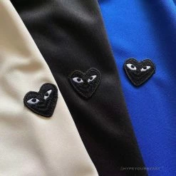 HypeYourBeast CDG Hoodie Black Hoodies & Jackets