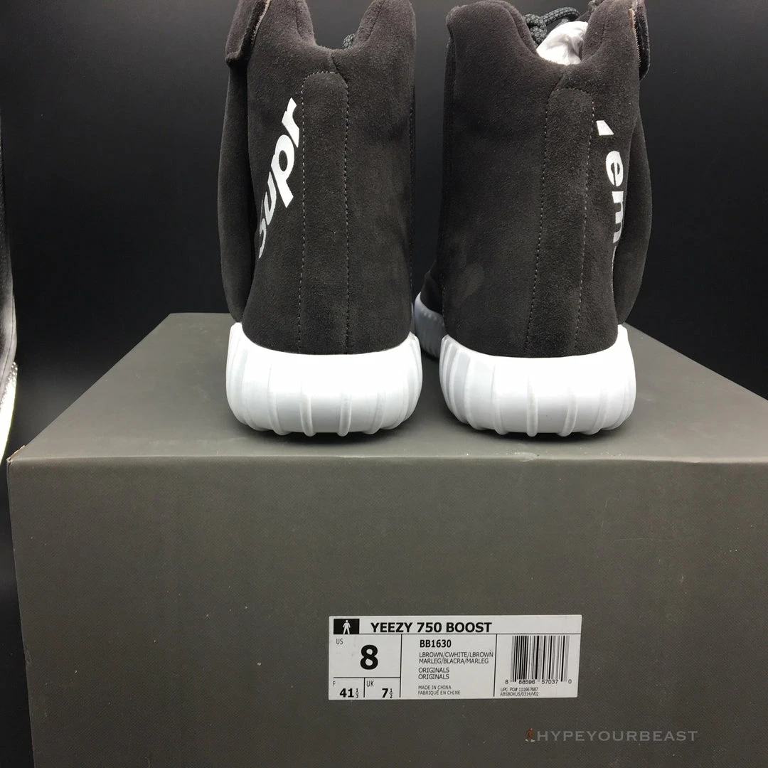 Hypeyourbeast Yeezy Boost 750 Black / White / Supreme 13 Hypeyourbeast Yeezy Boost 750 Black / White / Supreme