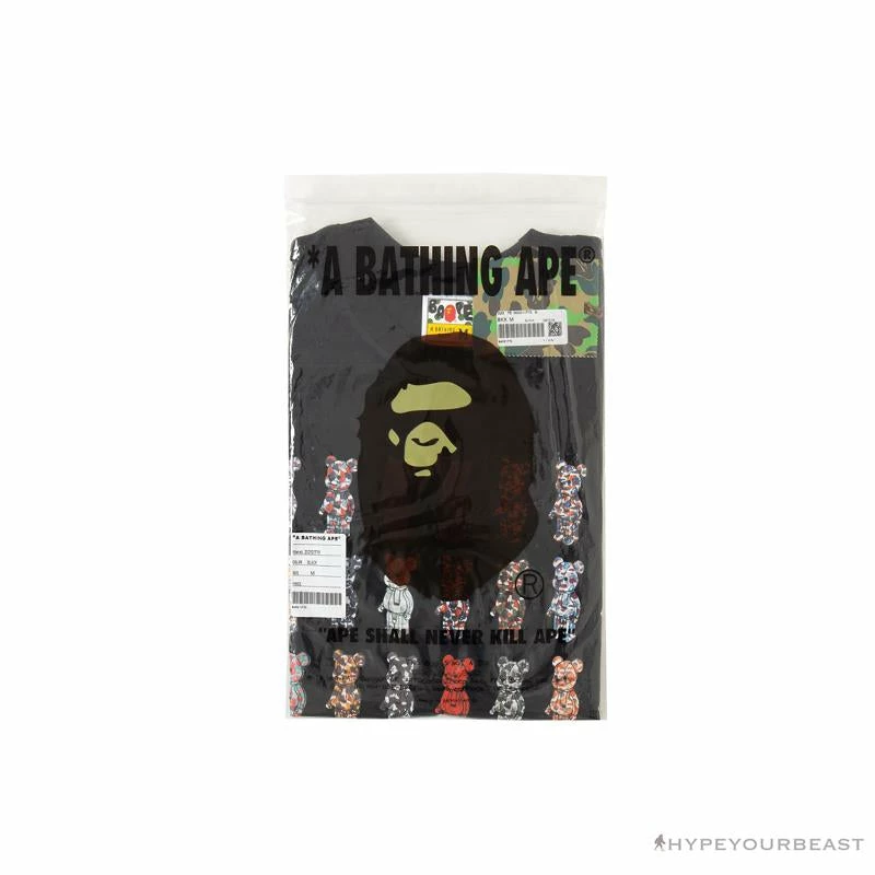 Hypeyourbeast BAPE Violent Bear Collaboration 28th Anniversary Camouflage Tee Shirt 'BLACK' 12 Hypeyourbeast BAPE Violent Bear Collaboration 28th Anniversary Camouflage Tee Shirt 'BLACK'