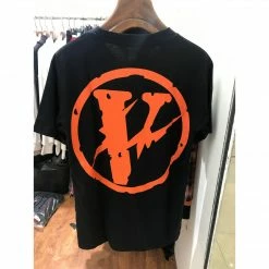 HypeYourBeast T-Shirts Vlone Orange And Black Tee Shirt 15 HypeYourBeast T-Shirts Vlone Orange And Black Tee Shirt