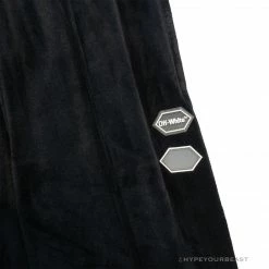 Hypeyourbeast OFF-WHITE Side Webbing Casual Green Letter Pants