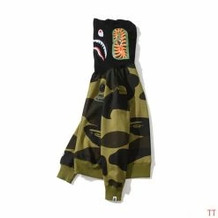 Hypeyourbeast Bape Camo Hoodie Green Clothes