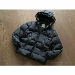 HypeYourBeast Moncler Puffer Jacket Black Hooded