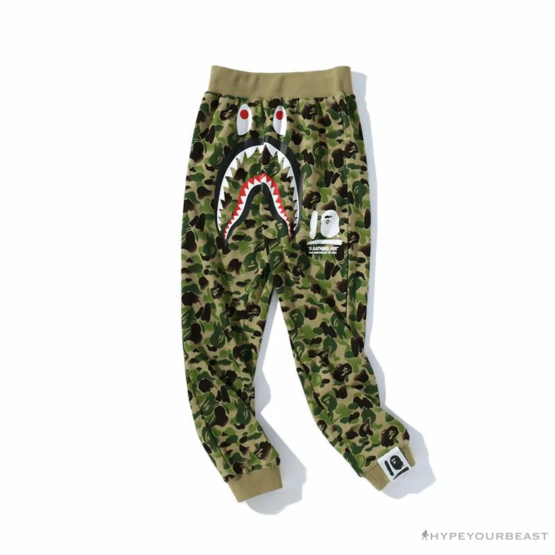 Hypeyourbeast BAPE Chinese Style Ink Camouflage 10th Anniversary Limited Pants 'GREEN' 3 Hypeyourbeast BAPE Chinese Style Ink Camouflage 10th Anniversary Limited Pants 'GREEN'
