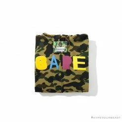 Hypeyourbeast BAPE X Readymade Tiger Head Foam Camouflage Hoodie 'GREEN' Clothes 9 Hypeyourbeast BAPE X Readymade Tiger Head Foam Camouflage Hoodie 'GREEN' Clothes