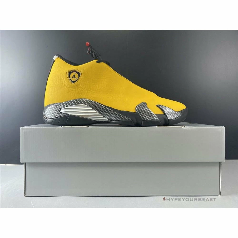 Hypeyourbeast Air Jordan 14 Ferrari 'Yellow' 13 Hypeyourbeast Air Jordan 14 Ferrari 'Yellow'