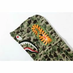 Hypeyourbeast Clothes BAPE Chinese Style Ink Camouflage 10th Anniversary Limited Hoodie 'GREEN' 15 Hypeyourbeast Clothes BAPE Chinese Style Ink Camouflage 10th Anniversary Limited Hoodie 'GREEN'
