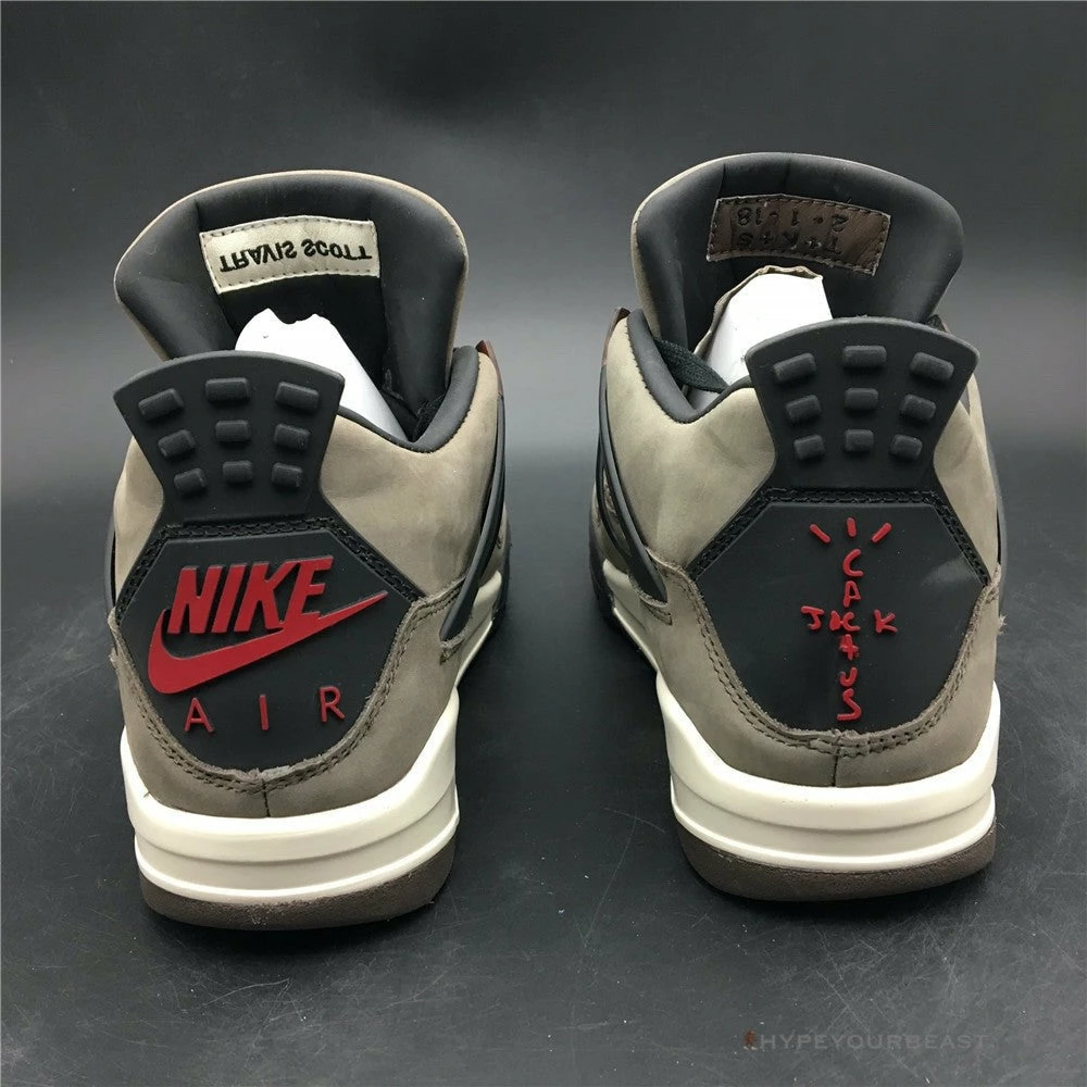 Hypeyourbeast Travis Scott X Air Jordan 4 Dark Mocha 4 Hypeyourbeast Travis Scott X Air Jordan 4 Dark Mocha