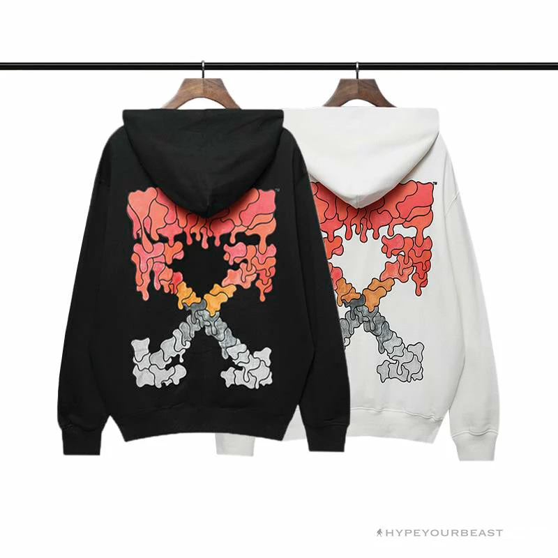 HypeYourBeast Off White Hoodie White RED Hoodies & Jackets 3 HypeYourBeast Off White Hoodie White RED Hoodies & Jackets