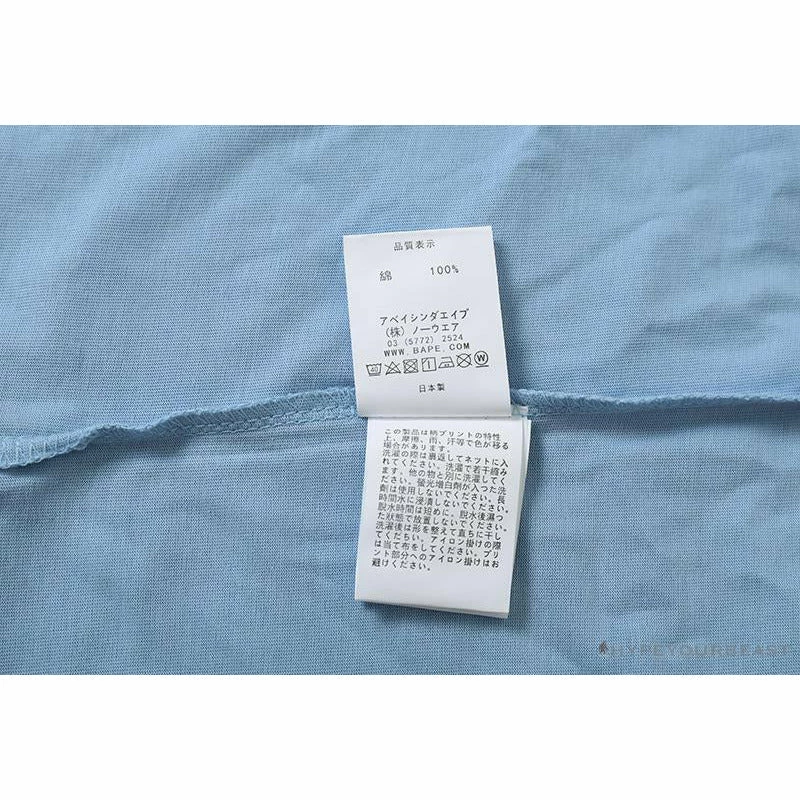 Hypeyourbeast BAPE Comic Dragon Ball Tee Shirt 'BLUE' Clothes 13 Hypeyourbeast BAPE Comic Dragon Ball Tee Shirt 'BLUE' Clothes