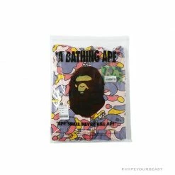 Hypeyourbeast BAPE Shark Head STA Star Camouflage Hoodie 'PINK'