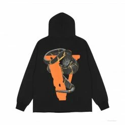 HypeYourBeast Hoodies & Jackets Vlone Hoodie Black Snake Eye