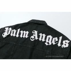 HypeYourBeast Palm Angels Jean Jacket Black 13 HypeYourBeast Palm Angels Jean Jacket Black