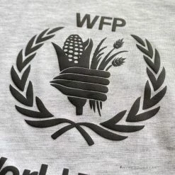 Hypeyourbeast BCG Support Word Food Programme Tee Shirt Grey