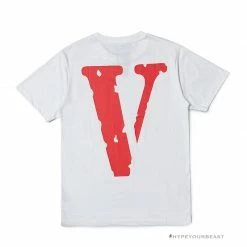 HypeYourBeast Vlone White And Red Tee Shirt T-Shirts