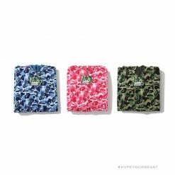 HypeYourBeast Clothes BAPE Camo Hoodie Shark Head PINK