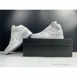 Hypeyourbeast Air Jordan 1 Mid White Camo'