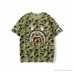 Hypeyourbeast BAPE Chinese Style Ink 10th Anniversary Camouflage Tee Shirt 'GREEN'