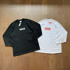 Hypeyourbeast Supreme Long Sleeve Shirt Black Shirts