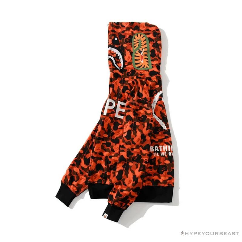 Hypeyourbeast BAPE X XO Co-Branded Camouflage Hoodie 'RED' 17 Hypeyourbeast BAPE X XO Co-Branded Camouflage Hoodie 'RED'