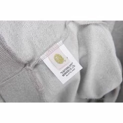 Hypeyourbeast BAPE Classic Ape Head Embroidered Long Sleeve Shirt 'GREY'