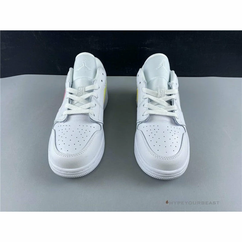 Hypeyourbeast Air Jordan 1 Low 'White Multi-Color' 15 Hypeyourbeast Air Jordan 1 Low 'White Multi-Color'