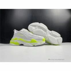 HypeYourBeast BCG Triple S White Neon Yellow Balenciaga Triple S