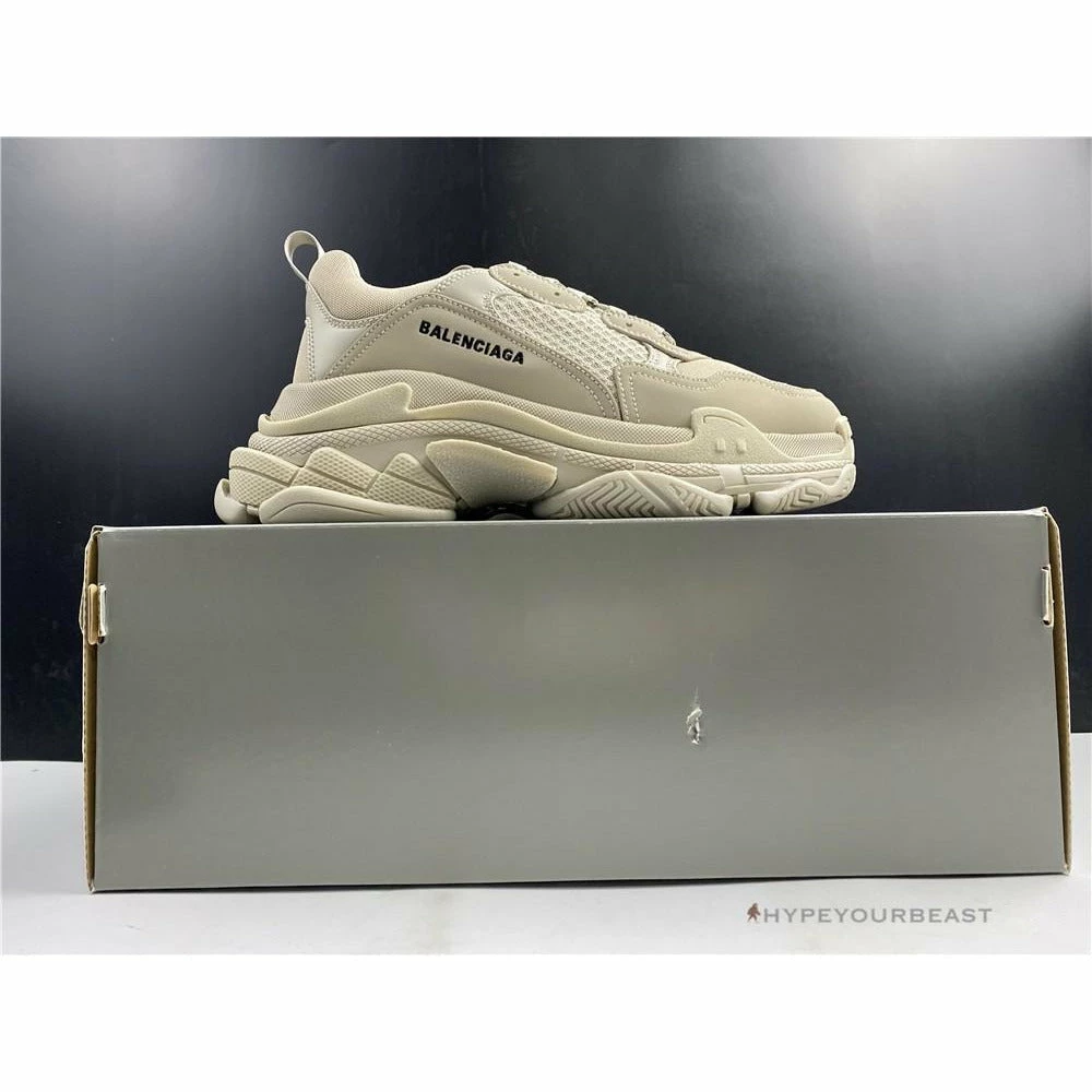 Hypeyourbeast Balenciaga Triple S BCG Triple S Beige 11 Hypeyourbeast Balenciaga Triple S BCG Triple S Beige