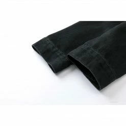 HypeYourBeast Off White Denim Black Jacket - White Hoodies & Jackets